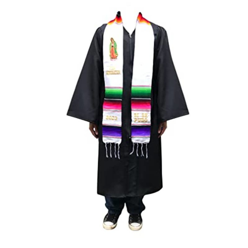 Mexicano zarape sarape sash class of 2023 virgen  graduation gift